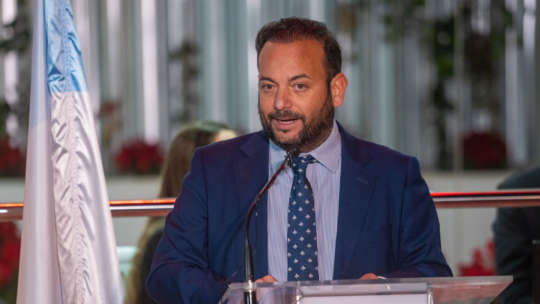 El alcalde de La Algaba, Diego Manuel Agüera.