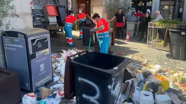 operarios limpieza Madrid