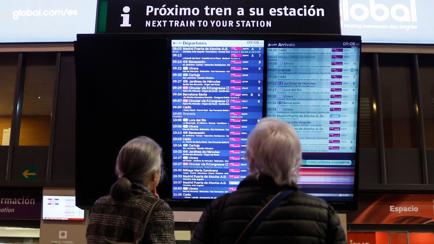Restablecida la alta velocidad entre Madrid y Sevilla: el presidente de Iryo viaja en el primer tren