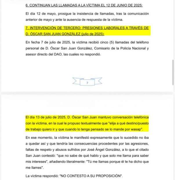 Documento auto violación