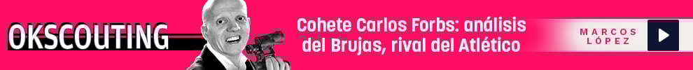 Cohete Carlos Forbs: análisis del Brujas, rival del Atlético