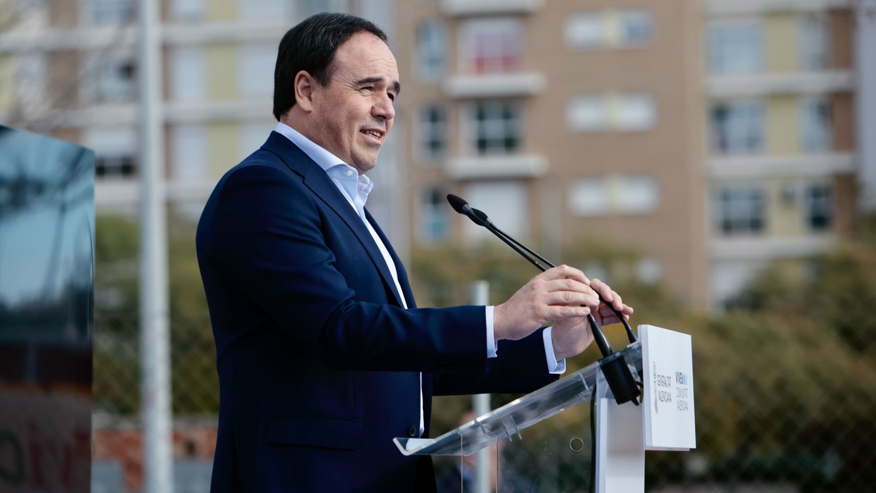 Pérez Llorca, este martes, en Castellón. (CARME RIPOLLÉS / EUROPA PRESS).