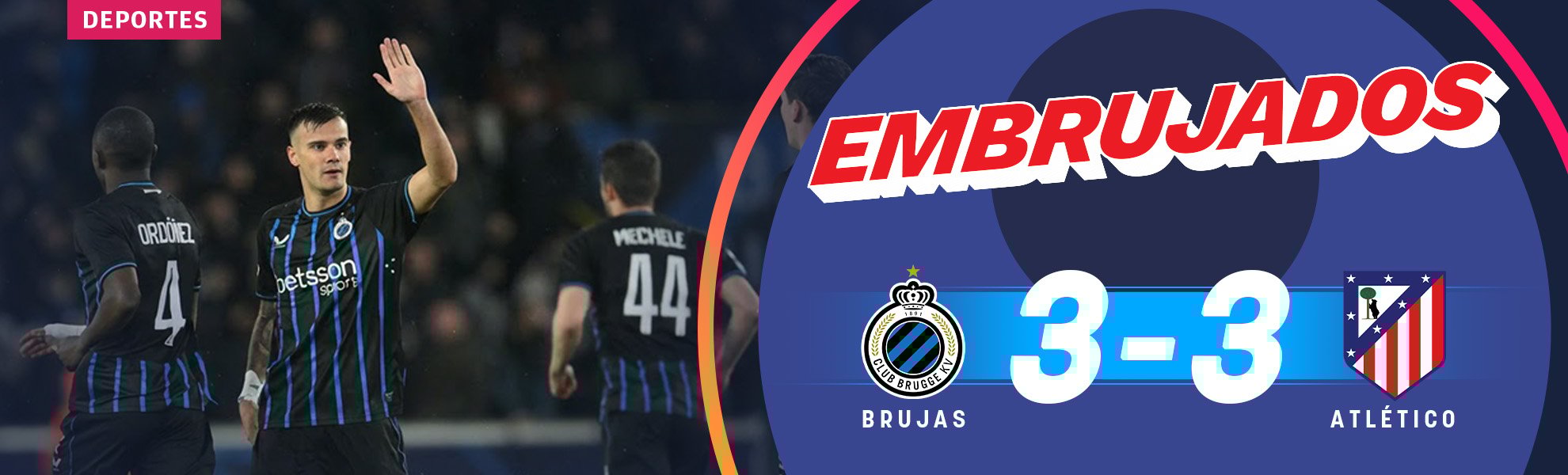 El Atlético acaba embrujado en Champions