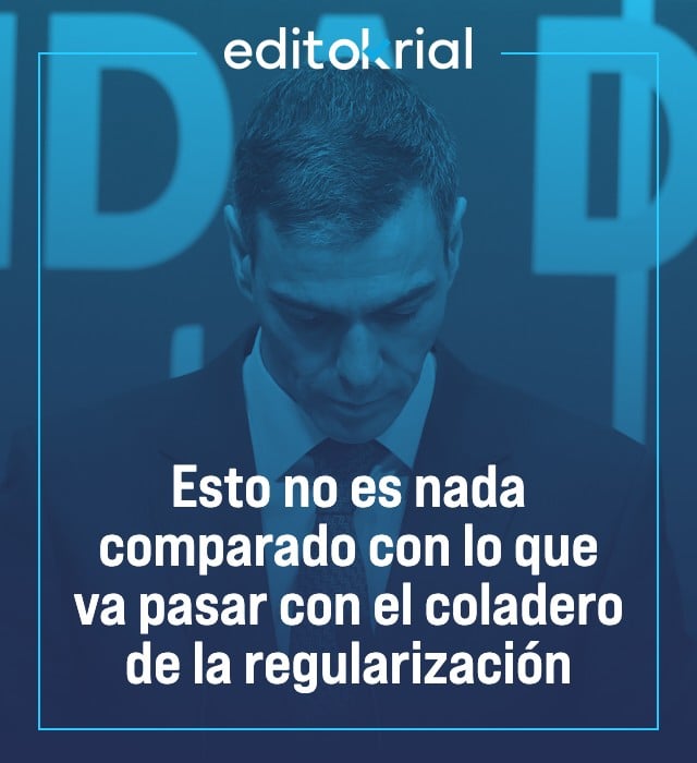 Esto no es nada comparado con lo que va pasar con el coladero de la regularización