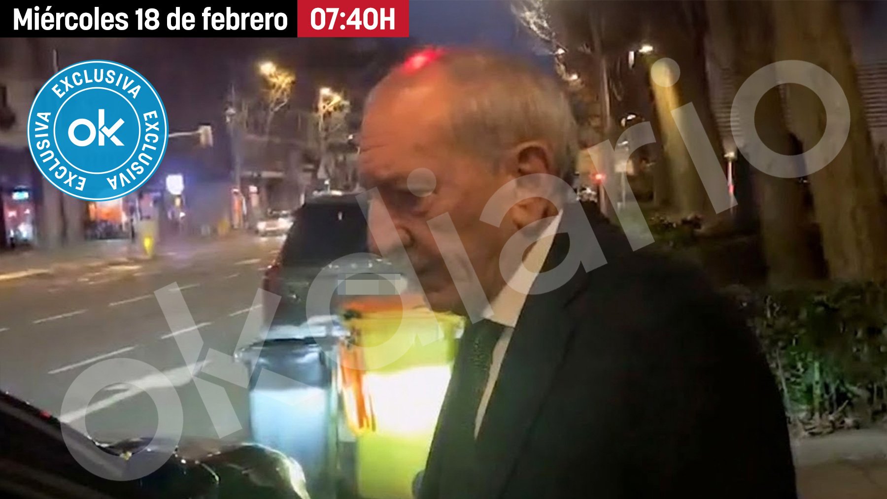 OKDIARIO sorprende al DAO dimitido por violación usando coche oficial y escolta pese a haber abandonado el cargo