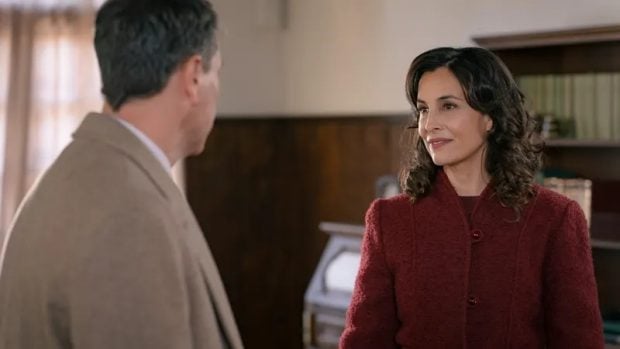 La actriz Xenia Tostado interpreta a Beatriz en la serie Sue&ntilde;os de libertad (Atresmedia).