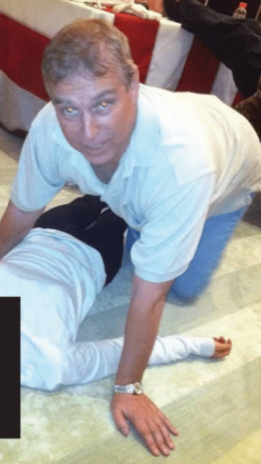 Príncipe Andrés, caso Epstein