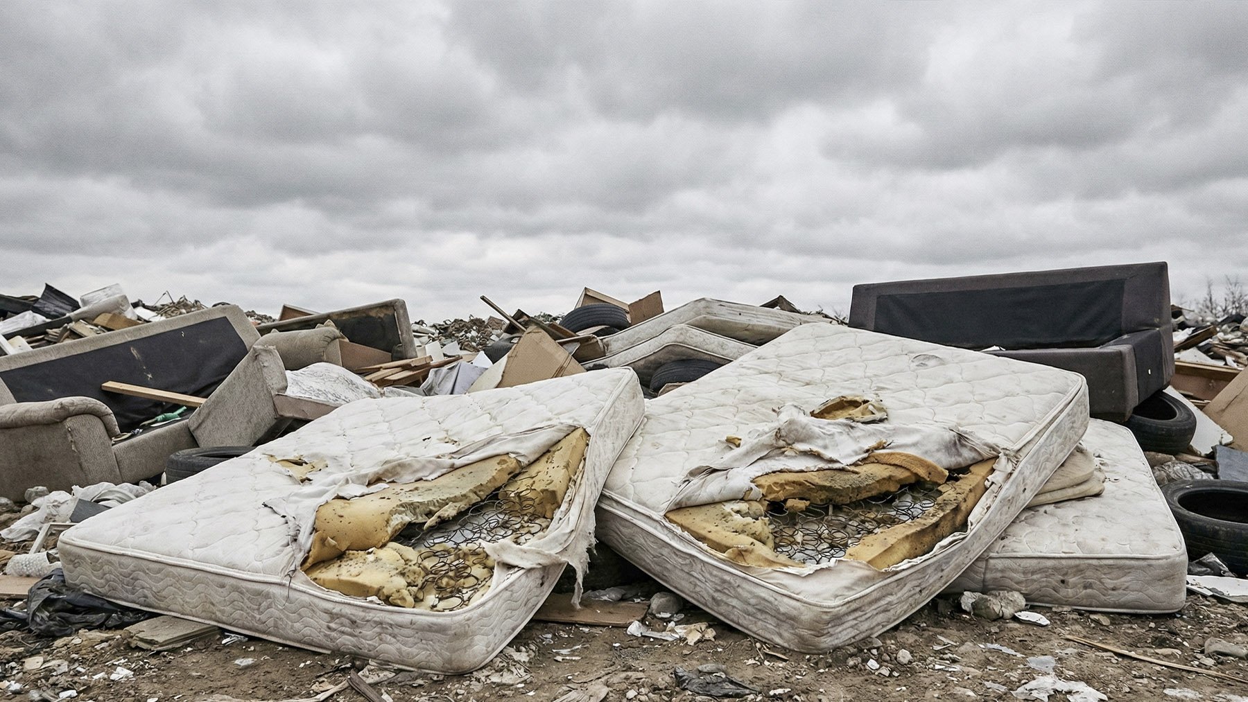 De residuo a eficaz aislante térmico: Australia recicla colchones viejos para revolucionar la industria de la construcción