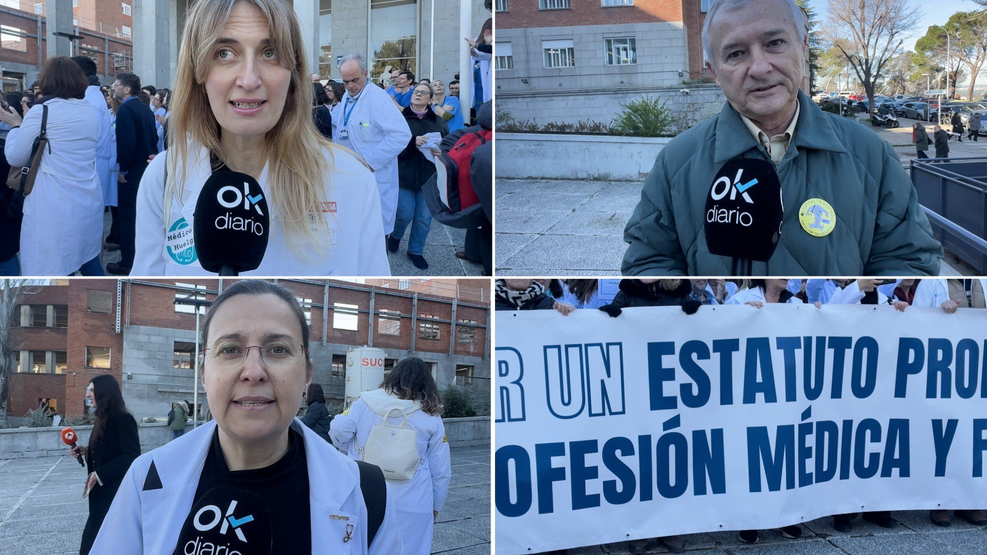 Médicos en huelga: Pedimos paciencia a la población porque una sanidad sin médicos no es sanidad