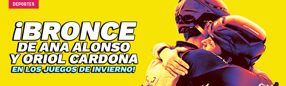 ¡Ana Alonso y Oriol Cardona ganan el bronce en el relevo mixto de esquí de montaña de los JJOO de Invierno!