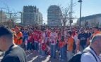 Por esto la Copa del Rey es única: así fue el bonito encuentro de aficiones en Valencia
