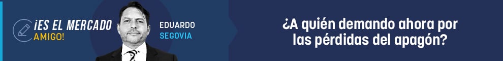 ¿A quién demando ahora por las pérdidas del apagón?