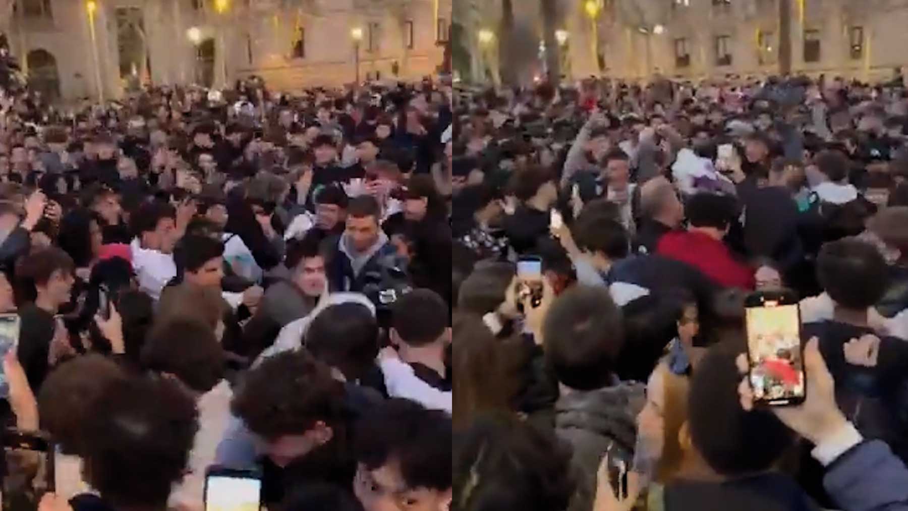 Una concentración de