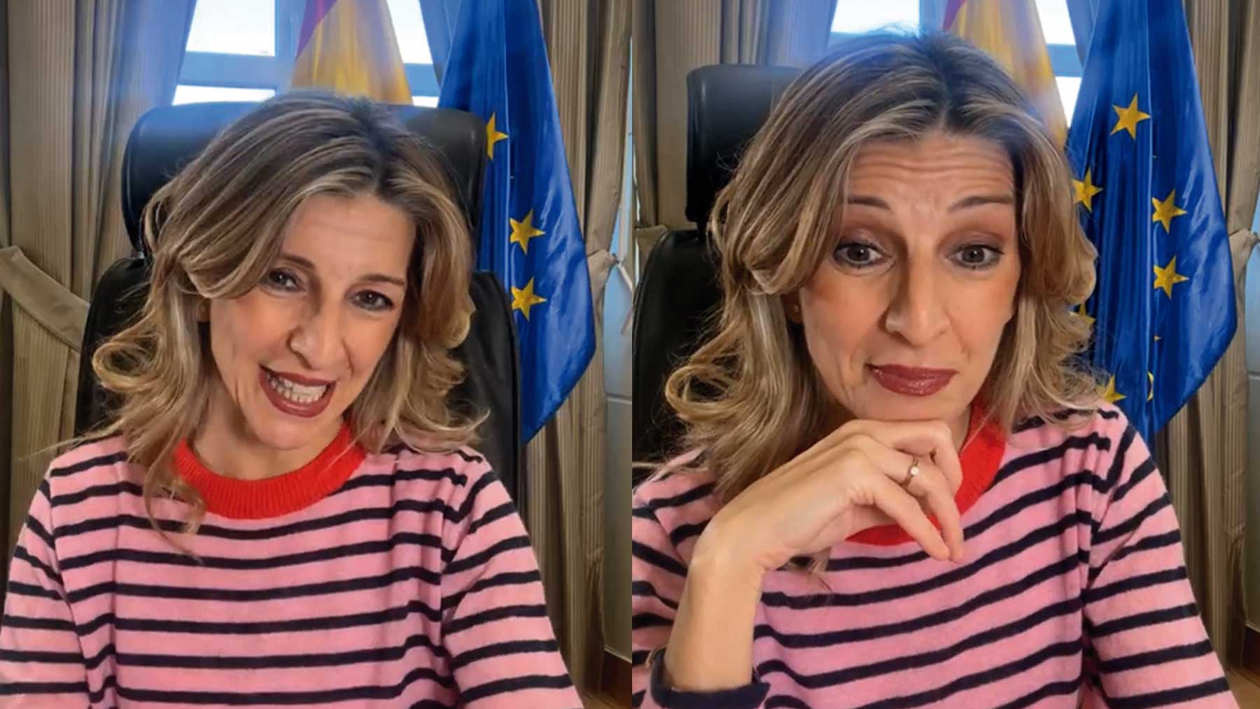 Yolanda Díaz hace el ridículo: organiza un directo para responder preguntas y no recibe ninguna