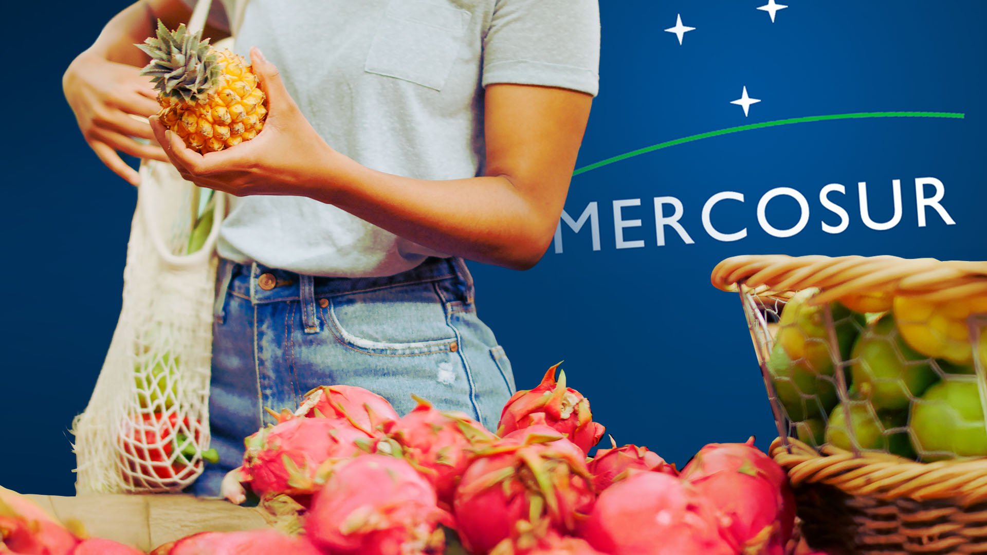 Una persona comprando.