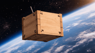 Japón lanza una caja de madera al espacio