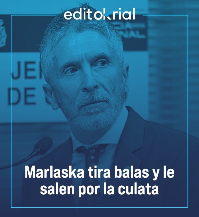 Marlaska tira balas y le salen por la culata