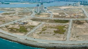 Nigeria construye la Dubai Africana, una península artificial sobre el mar para frenar la erosión en Lagos y crear una citudad de lujo sostenible. (Foto: Eko Atlantic)