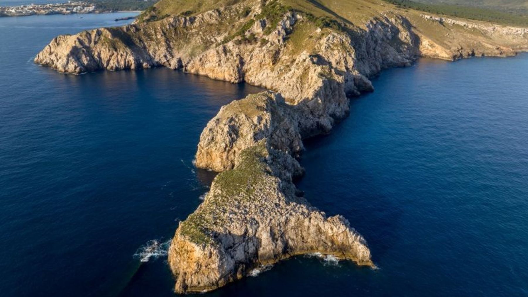 Vista aérea de la finca de Son Jaumell, una de las propiedades afectadas por el estafador.