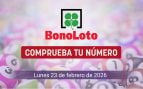 Comprobar Bonoloto: resultado y número premiado hoy, lunes 23 de febrero de 2026