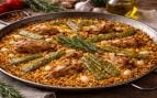 Cómo hacer paella valenciana, mejor truco para hacer paella valenciana, agua o caldo para preparar paella valenciana.
