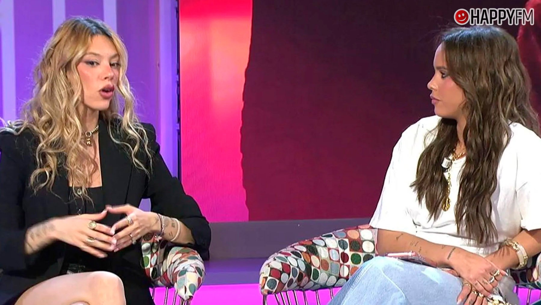 Tenso cara a cara de Gloria Camila y Alejandra Rubio por Rocío Flores: No quiero discutir con ella