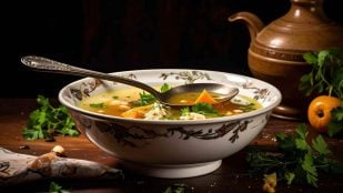 Receta de caldo de pollo