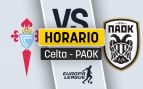 Celta PAOK horario