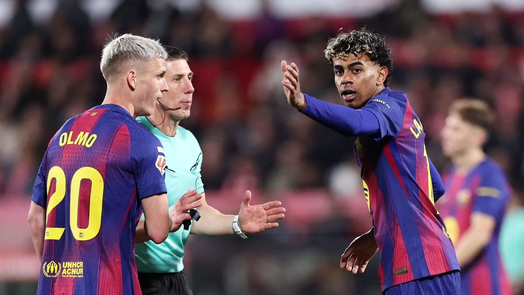 El CTA señala en público a los árbitros que no pitaron el pisotón a Koundé tras las quejas del Barça