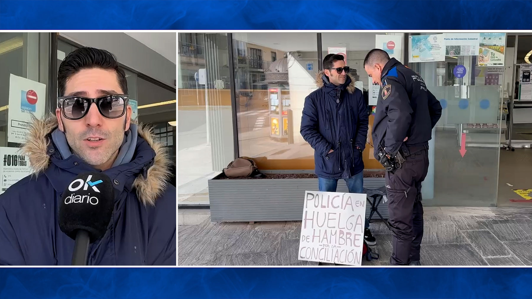 Un policía de Parla en huelga de hambre tras negarle el alcalde del PSOE la conciliación familiar