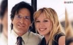 Robert Carradine y Hilary Duff. (Instagram)