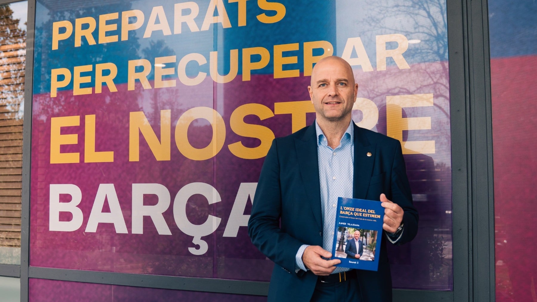 Un precandidato a la presidencia anuncia que el Barça deberá volver a abandonar el Camp Nou en breve