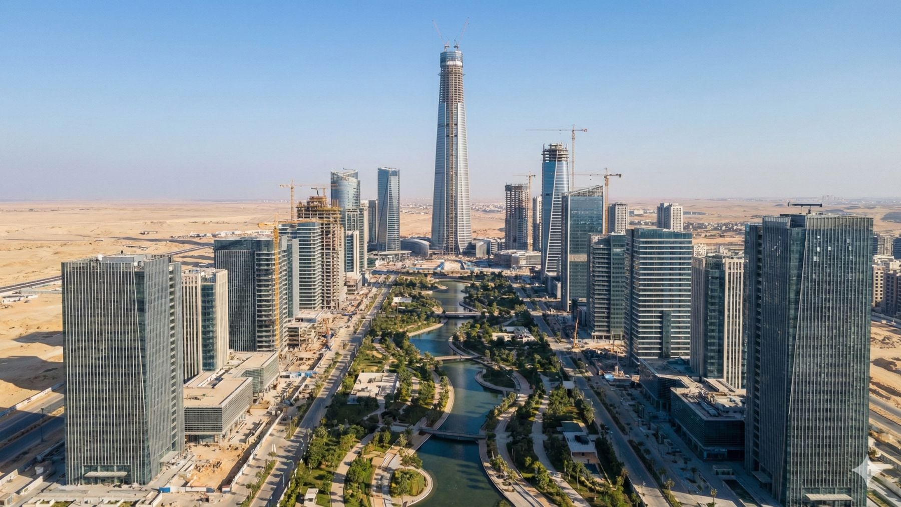 Egipto no se anda con chiquitas: construye desde cero una nueva ciudad en el desierto con rascacielos de 400 metros