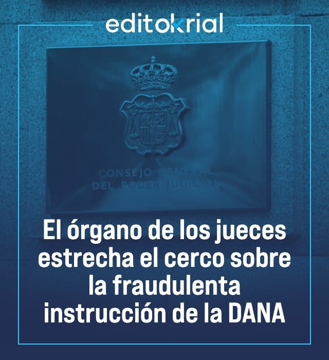 El órgano de los jueces estrecha el cerco sobre la fraudulenta instrucción de la DANA