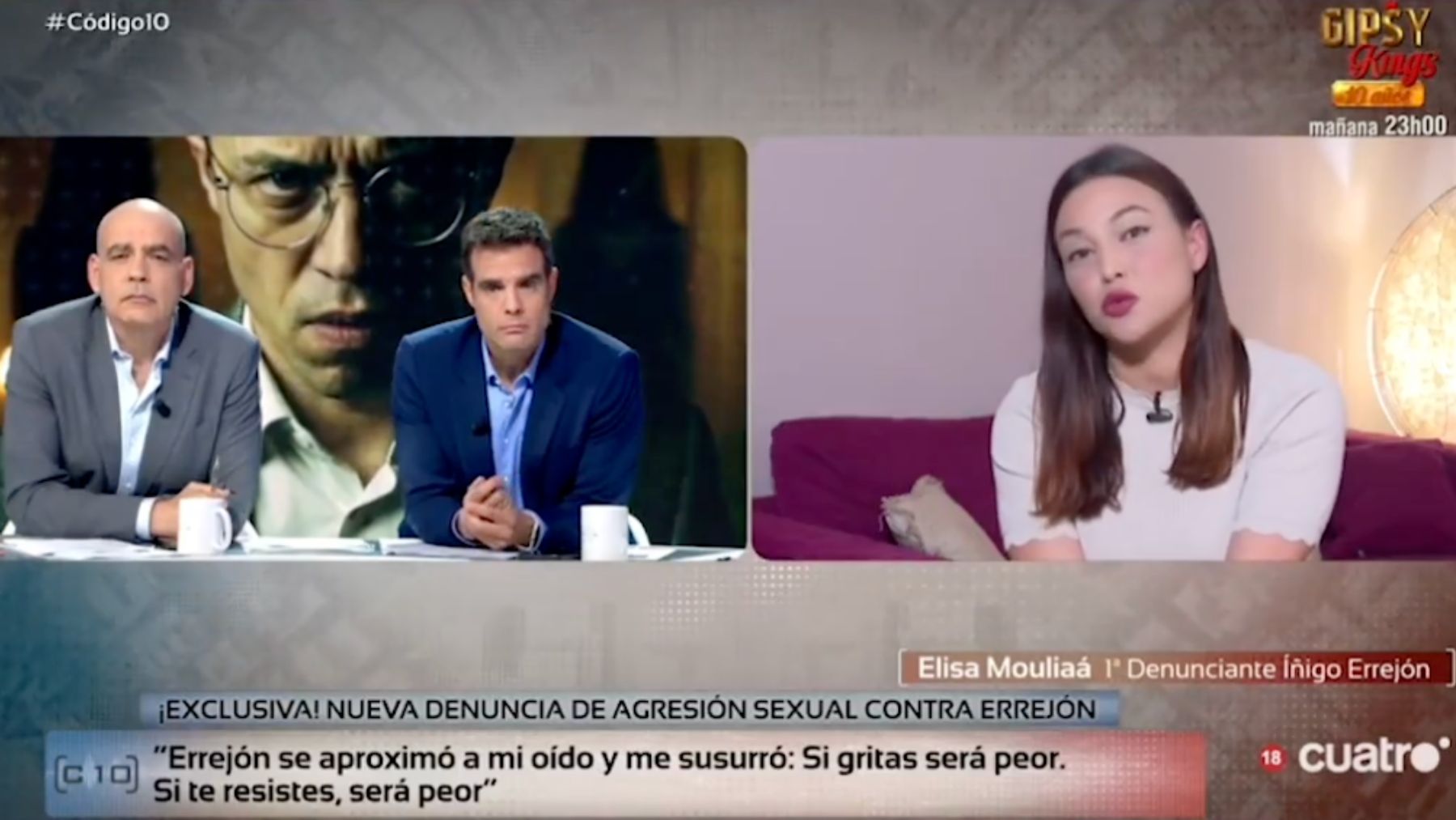 El encontronazo entre Elisa Mouliaá y Nacho Abad en directo: ¿Cómo te sientes con lo que me has hecho?