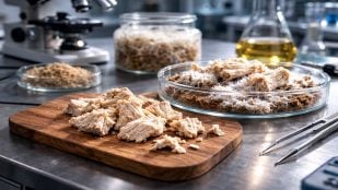 Hongo sustitutivo de la carne, China consigue crear hongos ricos en proteínas, descubrimiento científico China, microbiología hallazgo China.