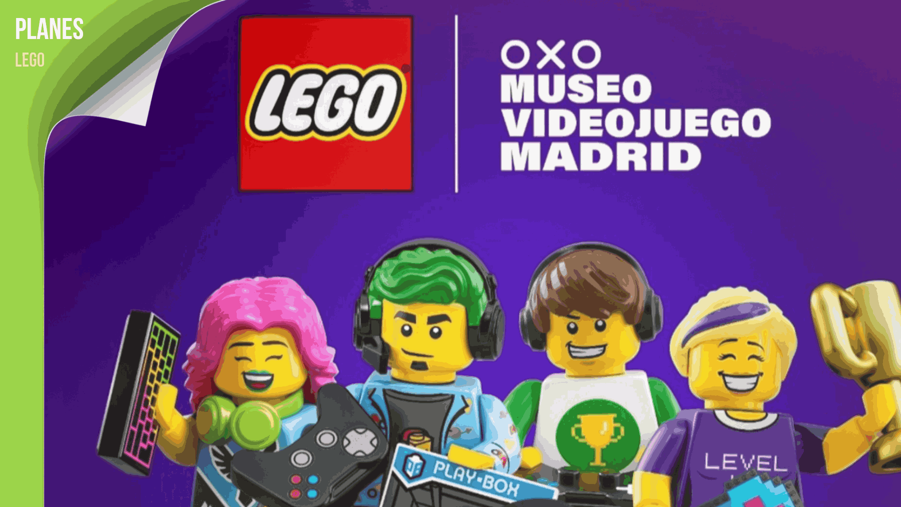 LEGO Gaming: The Exhibition llegará en octubre a Madrid