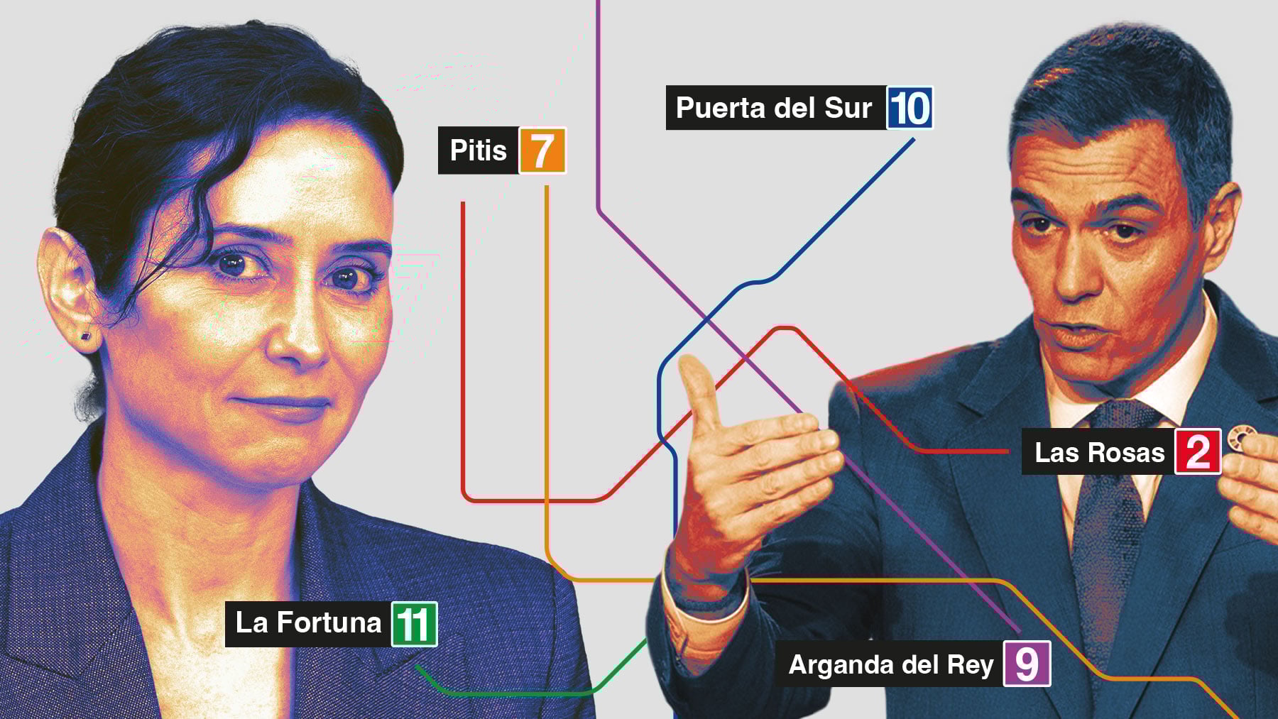 El PSOE pide a Ayuso ampliar 5 líneas de metro mientras Sánchez bloquea las inversiones al Consorcio