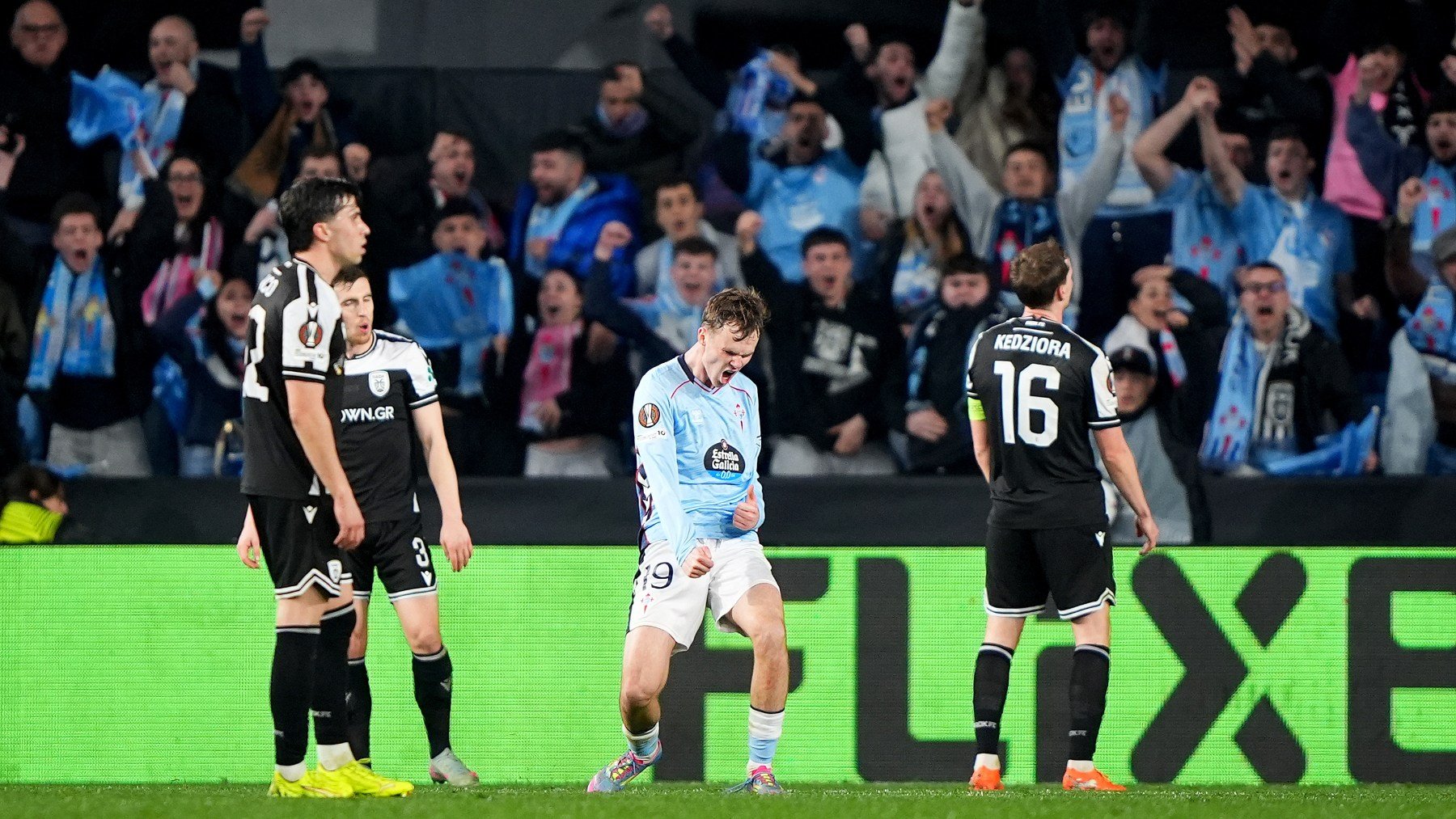 El Celta supera sin apuros al PAOK para meterse en octavos de la Europa League