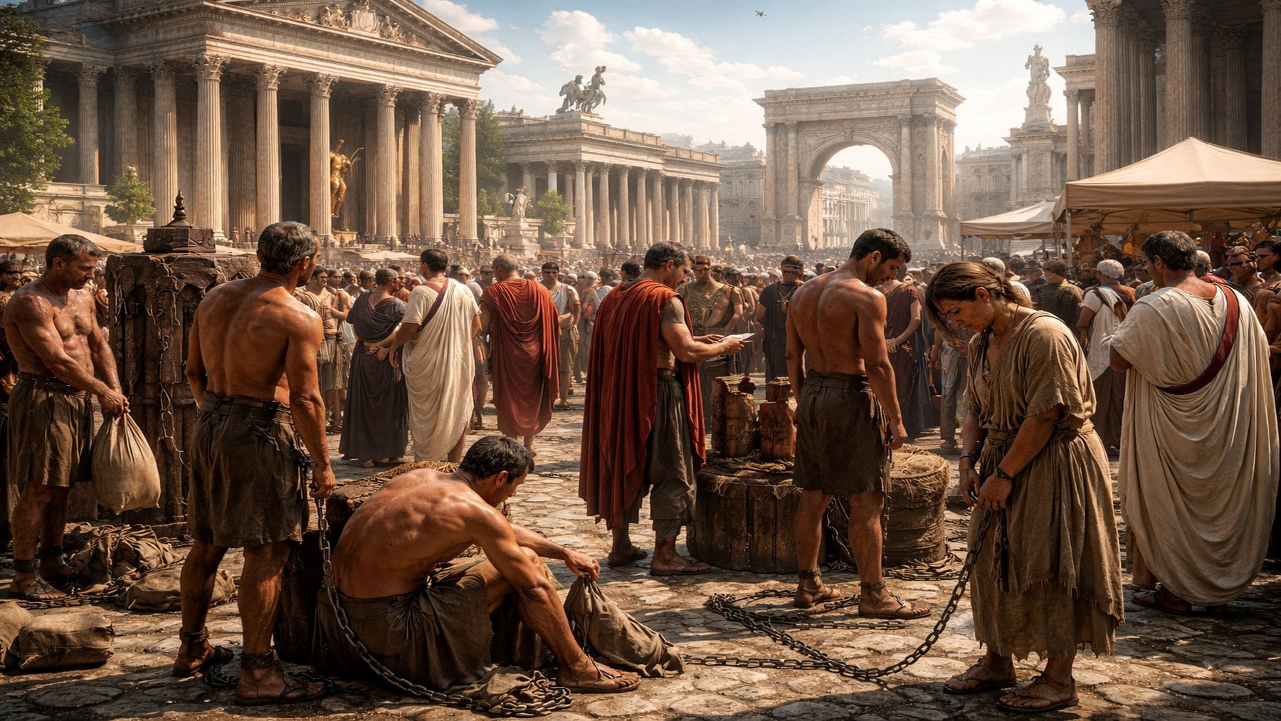 Un investigador español desmonta uno de los mayores mitos del imperio romano: no tenían tantos esclavos