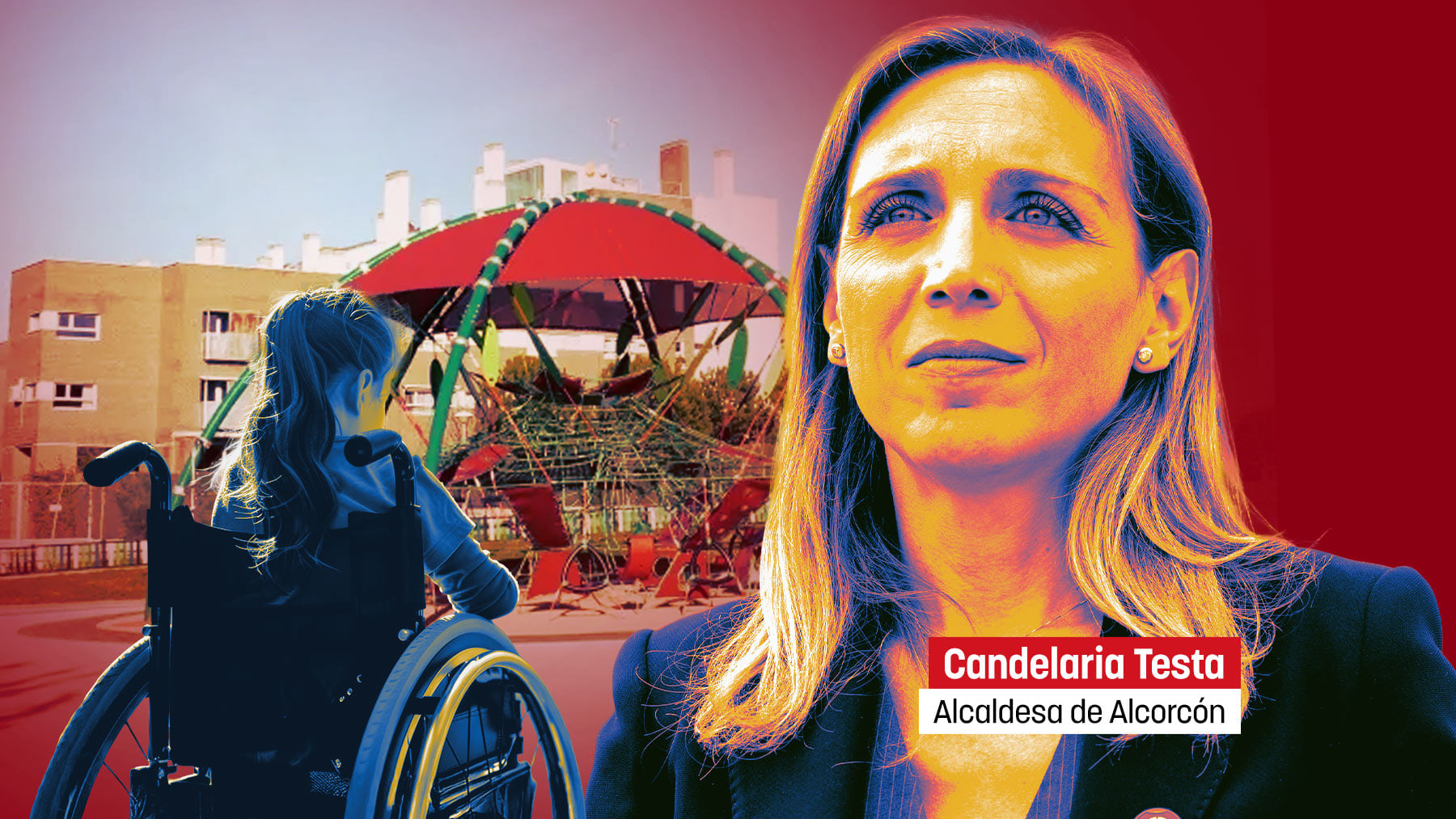 Alcorcón es el único de los grandes municipios de Madrid sin un parque para niños con movilidad reducida