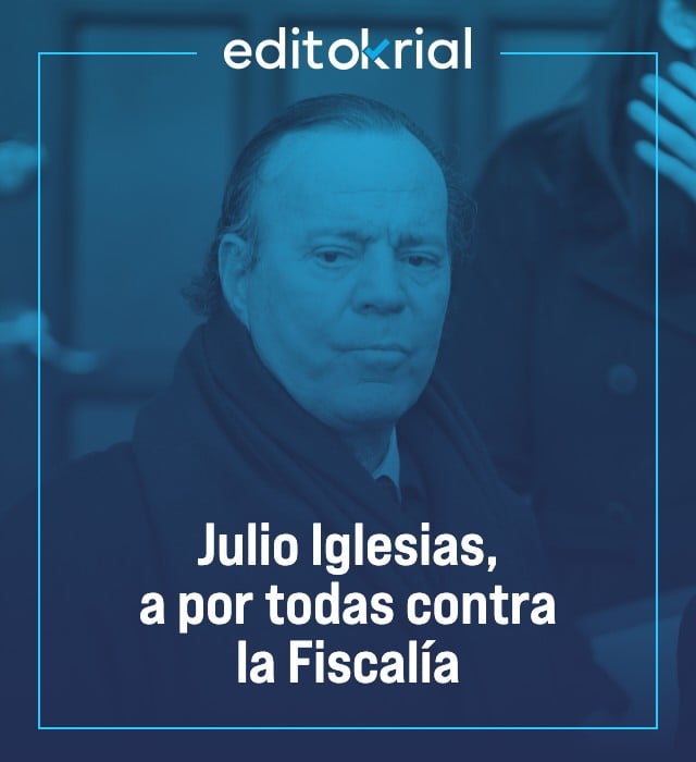 Julio Iglesias, a por todas contra la Fiscalía