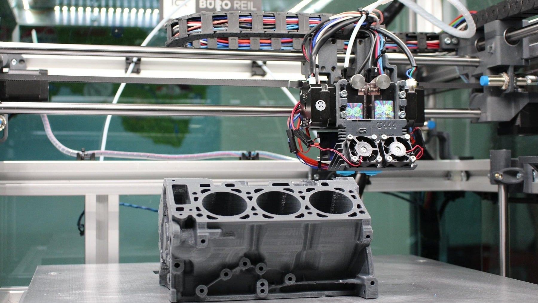 Cuesta creerlo pero es real: EE.UU. crea una impresora 3D que construye un motor eléctrico funcional en horas