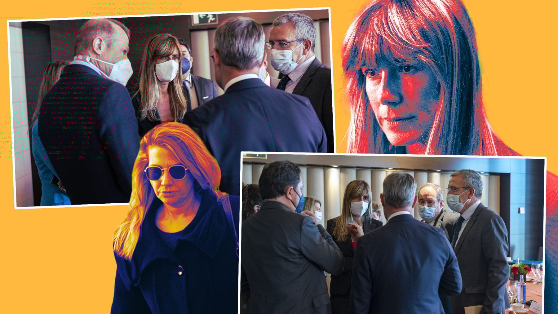 La asesora también acompañó a Begoña Gómez a una reunión con cargos de América Latina