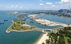 Singapur busca construir Long Island, un complejo de tres islas artificiales frente a su costa sureste para combatir la subida del nivel del mar. (Representación)