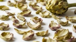 Snacks de alcachofas