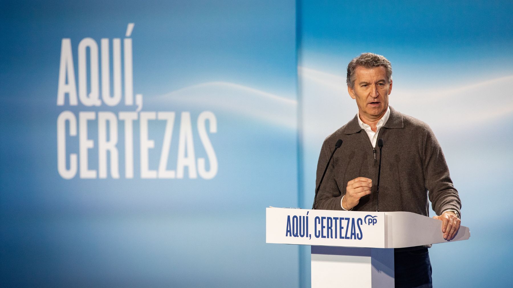 Feijóo dice que nadie puede ser condescendiente con Irán y pide unidad para evitar una escalada