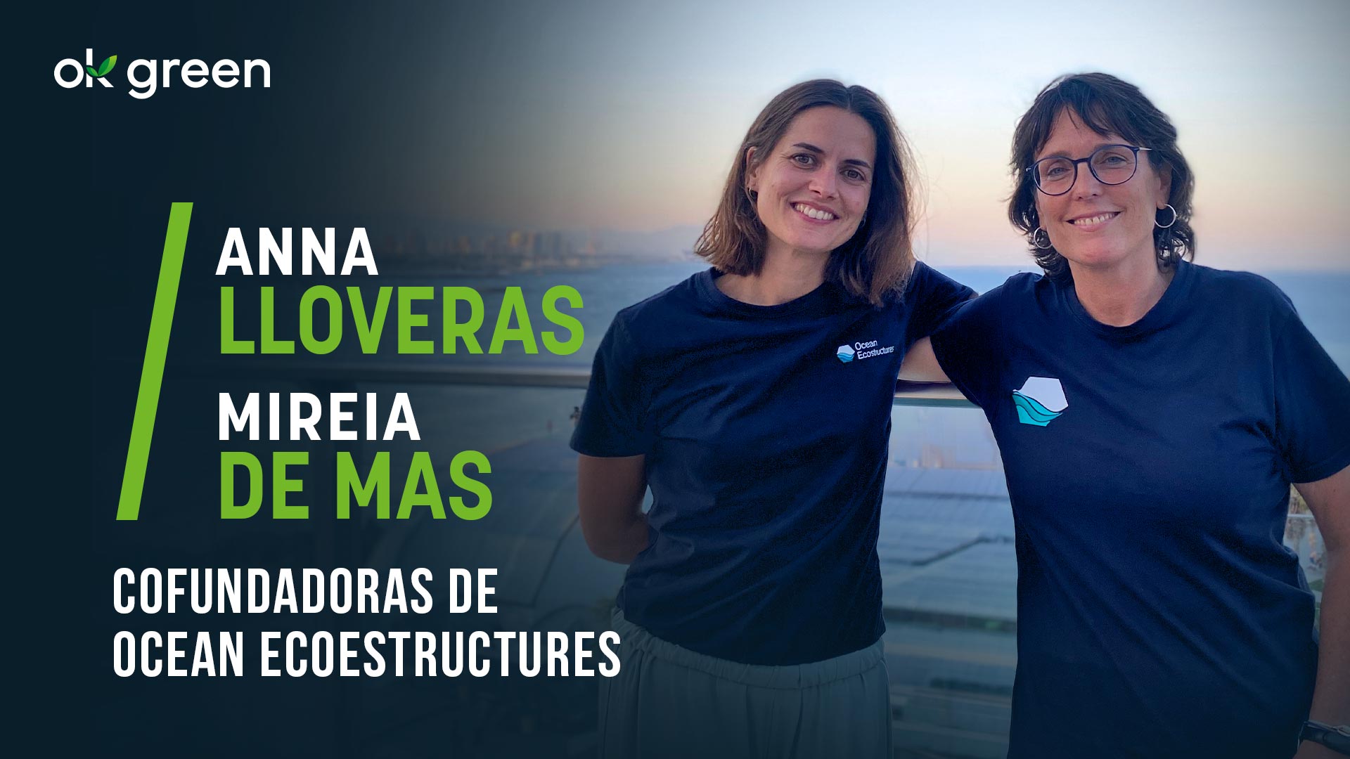 Anna Lloveras y Mireia de Mas, cofundadoras de Ocean EcoStructures.