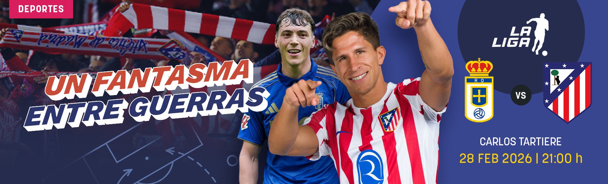 Oviedo-Atlético: un fantasma entre guerras