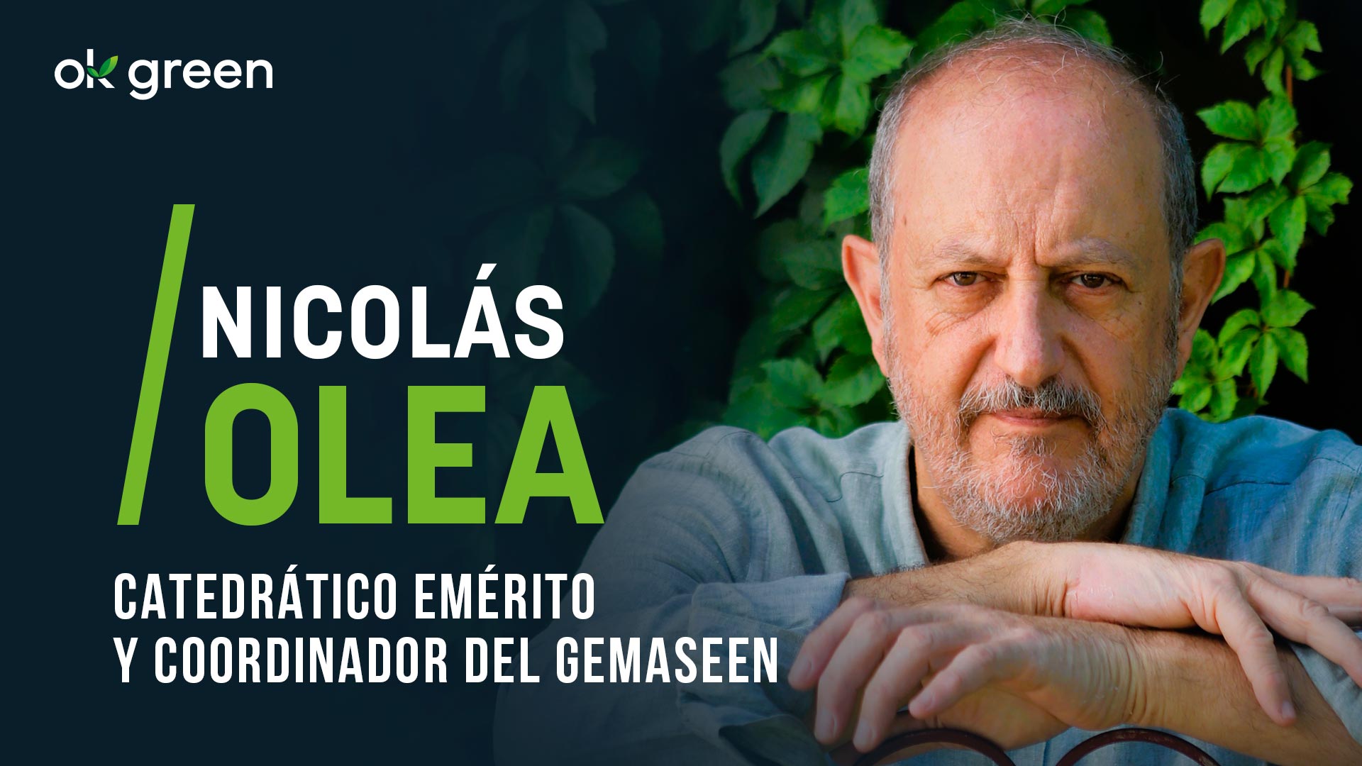 El científico granadino Nicolás Olea, experto en disruptores endocrinos.